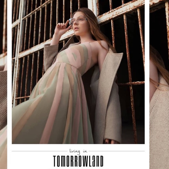 ASOS Dresses & Skirts - ASOS colorful sheer midi dress